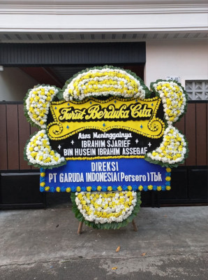 Papan Bunga Duka di Pinang Kencana